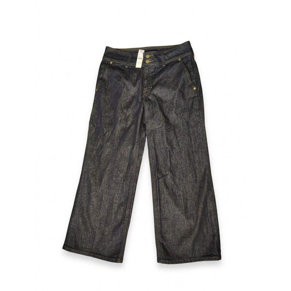 J.Crew Re-Imagined Wide Leg Jeans Dark Indigo 27P CH851 DM8965